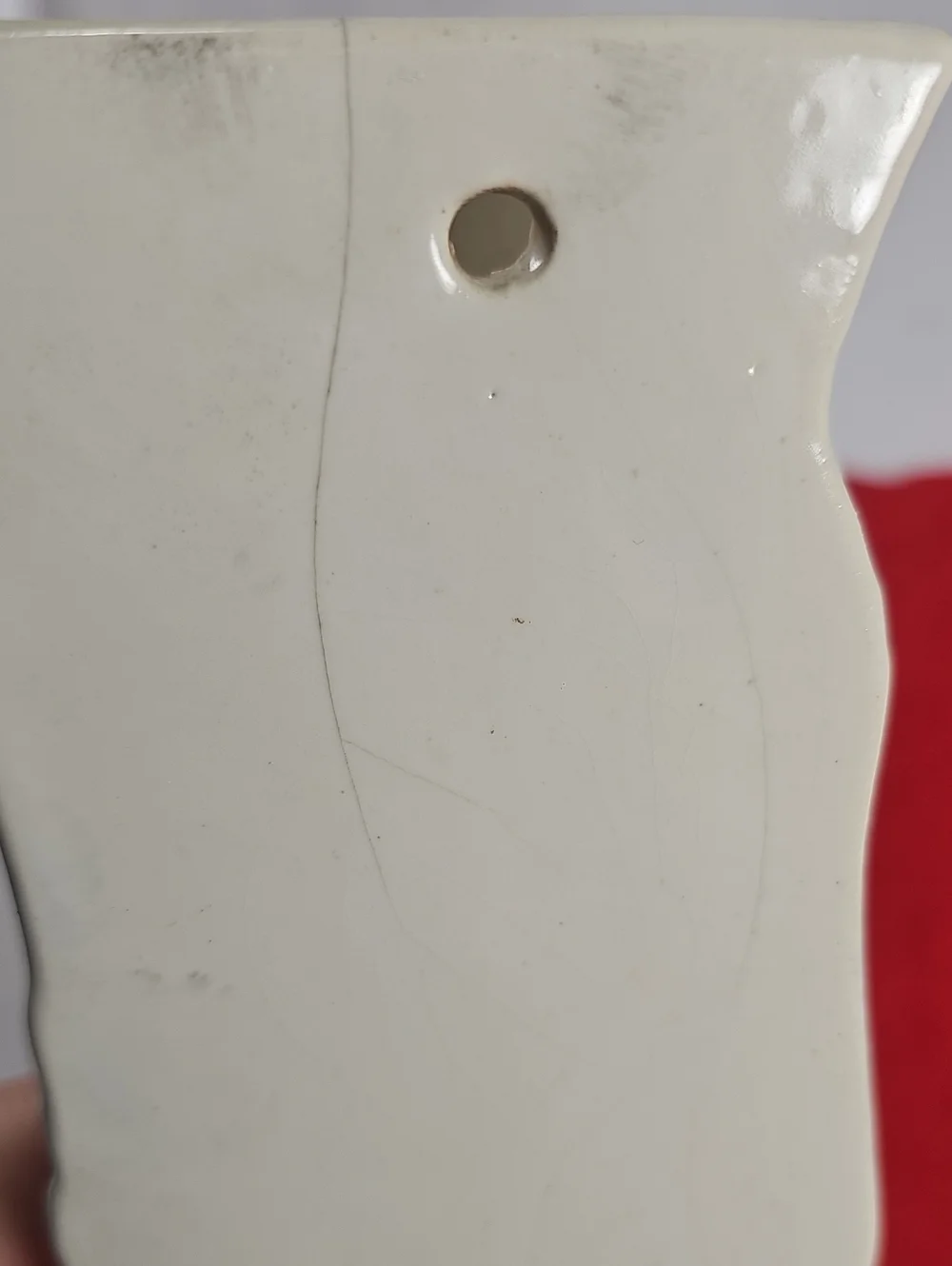 Mid Century Ceramic Bird of Paradise Wall Pocket Vase